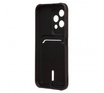 Чехол-накладка - SC304 с картхолдером для "Honor 200 lite" (black) (232710)#2133919