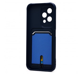 Чехол-накладка - SC304 с картхолдером для "Honor 200 Lite" (dark blue) (238130)#2139989