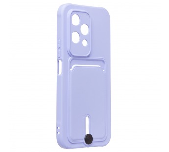 Чехол-накладка - SC304 с картхолдером для "Honor 200 lite" (light violet) (232712)#2061839