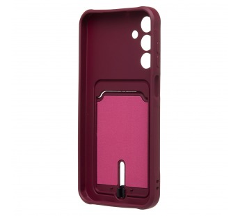 Чехол-накладка - SC304 с картхолдером для "Samsung Galaxy A15 5G" (bordo) (226204)#2063214