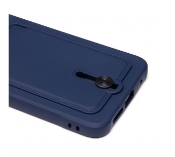 Чехол-накладка - SC304 с картхолдером для "Samsung Galaxy A15" (dark blue) (238136)#2056034