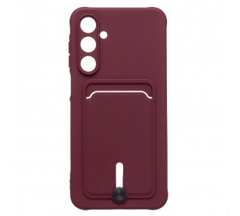 Чехол-накладка - SC304 с картхолдером для "Samsung Galaxy A16 5G" (bordo) (237554)#2059323