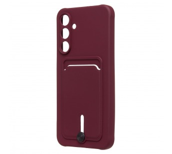 Чехол-накладка - SC304 с картхолдером для "Samsung Galaxy A16 5G" (bordo) (237554)#2059324