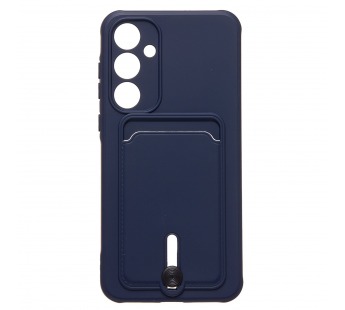 Чехол-накладка - SC304 с картхолдером для "Samsung Galaxy A35" (dark blue) (238134)#2059327