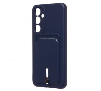 Чехол-накладка - SC304 с картхолдером для "Samsung Galaxy A35" (dark blue) (238134)#2059328