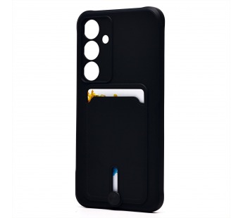 Чехол-накладка - SC304 с картхолдером для "Samsung Galaxy S24FE" (black) (237265)#2085361