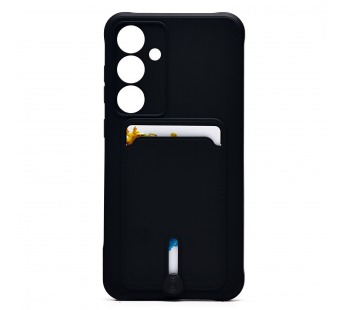 Чехол-накладка - SC304 с картхолдером для "Samsung Galaxy S24FE" (black) (237265)#2058143