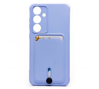 Чехол-накладка - SC304 с картхолдером для "Samsung Galaxy S24FE" (light violet) (237267)#2058141