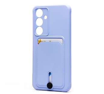 Чехол-накладка - SC304 с картхолдером для "Samsung Galaxy S24FE" (light violet) (237267)#2085364