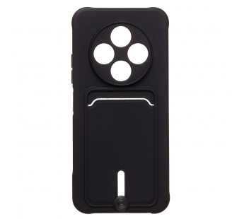 Чехол-накладка - SC304 с картхолдером для "Tecno Spark 30C 4G" (black) (237700)#2103509