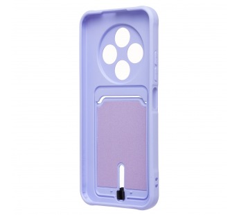 Чехол-накладка - SC304 с картхолдером для "Tecno Spark 30C 4G" (light violet) (237702)#2139995