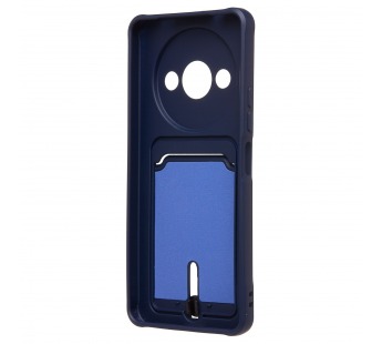 Чехол-накладка - SC304 с картхолдером для "Xiaomi Redmi A3" (dark blue) (238138)#2139994