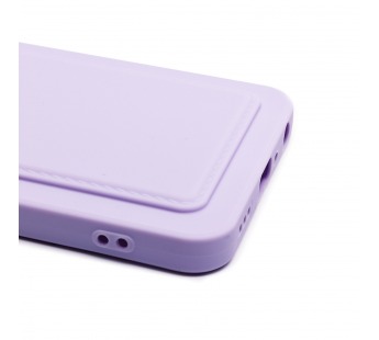 Чехол-накладка - SC337 с картхолдером для "Infinix Note 40X 5G" (light violet) (236888)#2055957