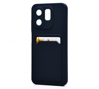 Чехол-накладка - SC337 с картхолдером для "Infinix Smart 9 4G" (dark blue) (236971)#2058183