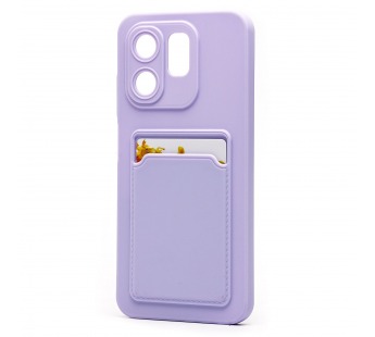 Чехол-накладка - SC337 с картхолдером для "Infinix Smart 9 4G" (light violet) (236972)#2058180