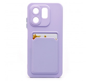 Чехол-накладка - SC337 с картхолдером для "Infinix Smart 9 4G" (light violet) (236972)#2058181