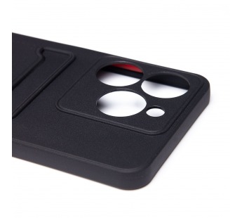 Чехол-накладка - SC337 с картхолдером для "Realme C63 4G" (black) (236928)#2105660