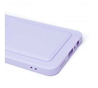 Чехол-накладка - SC337 с картхолдером для "Realme C63 4G" (light violet) (236930)#2105665