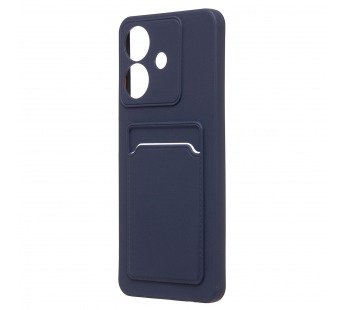 Чехол-накладка - SC337 с картхолдером для "Realme Note 60 4G" (dark blue) (236908)#2059357