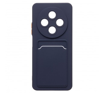 Чехол-накладка - SC337 с картхолдером для "Xiaomi Redmi 14C 4G/Poco C75 4G" (dark blue) (236866)#2059350