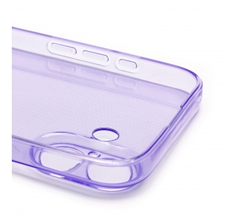 Чехол-накладка - SC344 для "Apple iPhone 16 Plus" (transparent/violet) (236524)#2081002