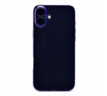 Чехол-накладка - SC344 для "Apple iPhone 16 Plus" (transparent/violet) (236524)#2058088