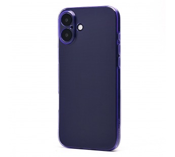 Чехол-накладка - SC344 для "Apple iPhone 16 Plus" (transparent/violet) (236524)#2058087