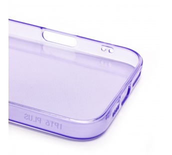Чехол-накладка - SC344 для "Apple iPhone 16 Plus" (transparent/violet) (236524)#2097203