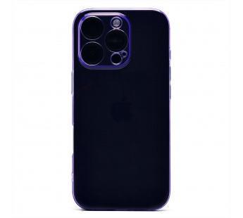 Чехол-накладка - SC344 для "Apple iPhone 16 Pro" (transparent/violet) (236520)#2058121