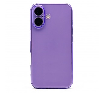 Чехол-накладка - SC344 для "Apple iPhone 16" (transparent/violet) (236522)#2058117