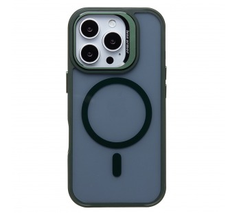 Чехол-накладка - SM026 SafeMag для "Apple iPhone 16 Pro" (dark green) (236451)#2058101