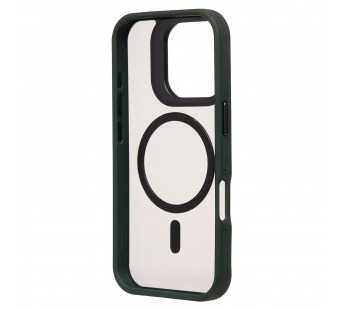 Чехол-накладка - SM026 SafeMag для "Apple iPhone 16 Pro" (dark green) (236451)#2058098