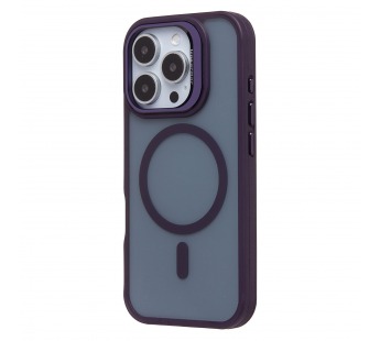 Чехол-накладка - SM026 SafeMag для "Apple iPhone 16 Pro" (dark violet) (236450)#2058096