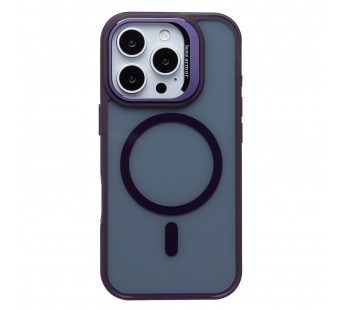 Чехол-накладка - SM026 SafeMag для "Apple iPhone 16 Pro" (dark violet) (236450)#2058097