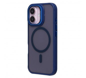Чехол-накладка - SM026 SafeMag для "Apple iPhone 16" (dark blue) (236457)#2109911