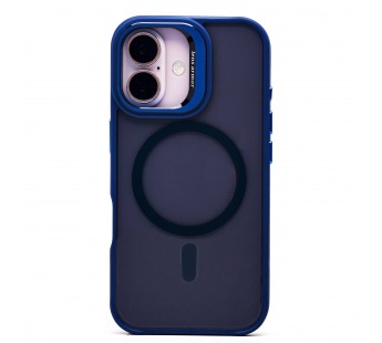 Чехол-накладка - SM026 SafeMag для "Apple iPhone 16" (dark blue) (236457)#2058819