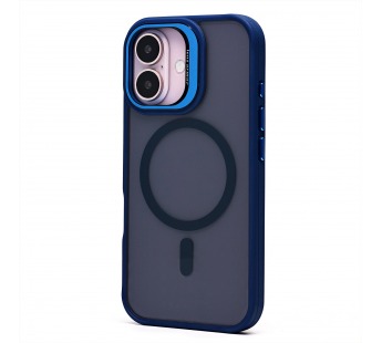 Чехол-накладка - SM026 SafeMag для "Apple iPhone 16" (dark blue) (236457)#2058818