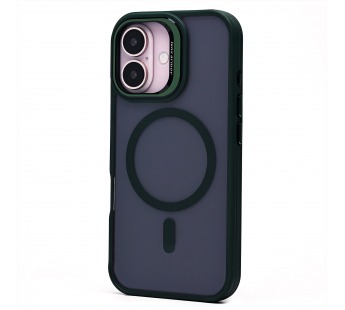 Чехол-накладка - SM026 SafeMag для "Apple iPhone 16" (dark green) (236456)#2058817