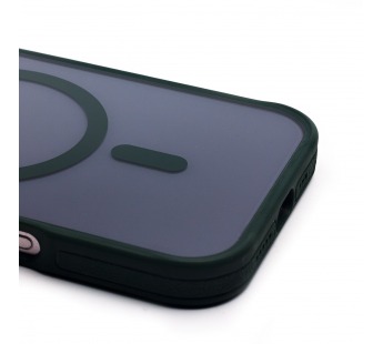 Чехол-накладка - SM026 SafeMag для "Apple iPhone 16" (dark green) (236456)#2068295