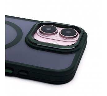 Чехол-накладка - SM026 SafeMag для "Apple iPhone 16" (dark green) (236456)#2068296