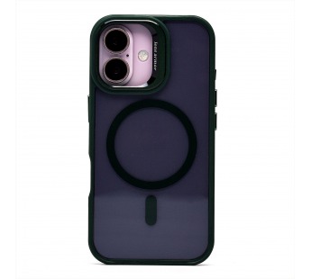 Чехол-накладка - SM026 SafeMag для "Apple iPhone 16" (dark green) (236456)#2081554