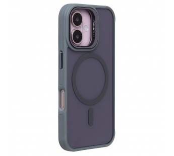 Чехол-накладка - SM026 SafeMag для "Apple iPhone 16" (gray) (236454)#2109901