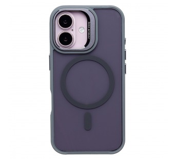 Чехол-накладка - SM026 SafeMag для "Apple iPhone 16" (gray) (236454)#2109903