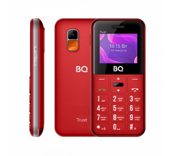 Мобильный телефон BQ 1866 Trust Красный#2056277