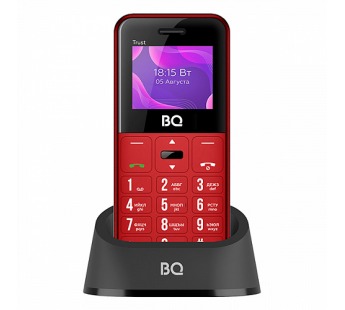 Мобильный телефон BQ 1866 Trust Красный#2056278
