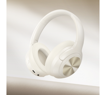 Bluetooth-наушники полноразмерные Hoco W54 Young ANC (milky white) (234620)#2056212