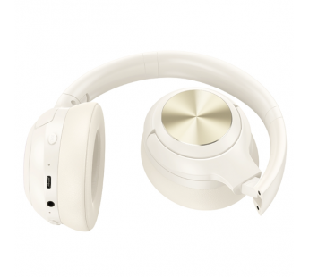 Bluetooth-наушники полноразмерные Hoco W54 Young ANC (milky white) (234620)#2056213