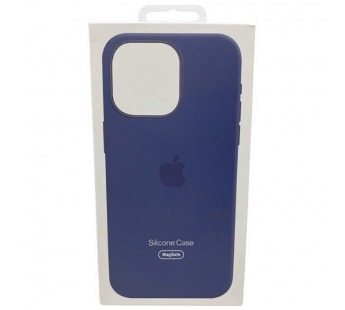 Чехол для iPhone 16 Pro Silicone Case, Magsafe, синий#2056366