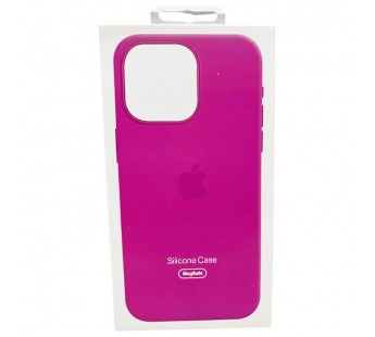 Чехол для iPhone 16 Pro Silicone Case, Magsafe, фуксия#2056361