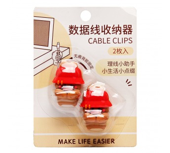 Держатель для кабеля - Утки (brown/red) (236585)#2059696